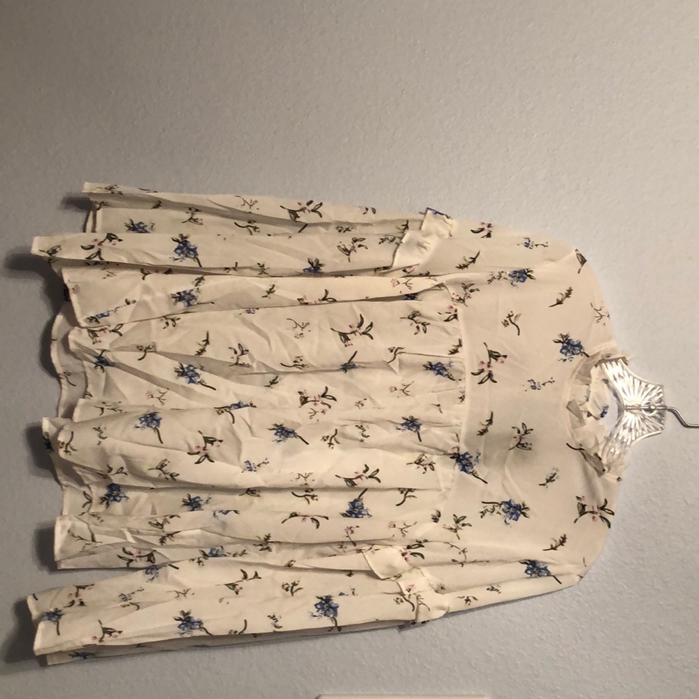 Boohoo floral top